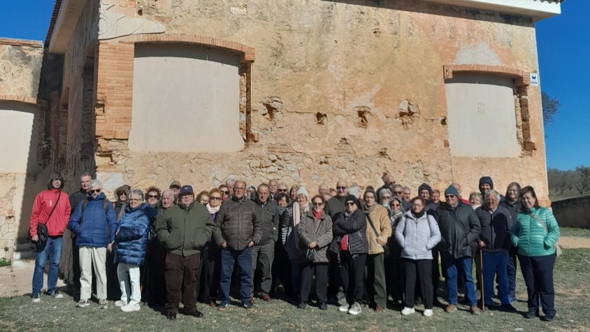 Fotogràfia de la darrera sortida de la Gent Gran.