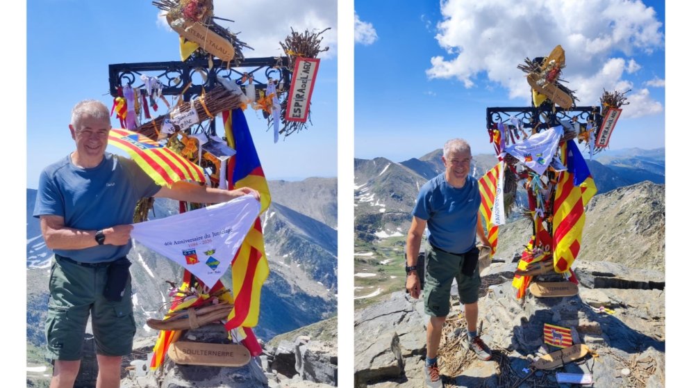 L'agermanament al cim del Canigó