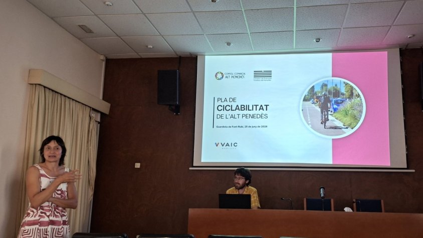 Presentació del Pla de Ciclabilitat de l’Alt Penedès